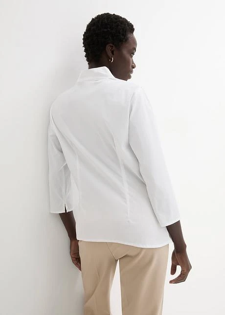 Chemisier à Col Châle 3 Chemisier à Col Châle – Image 3