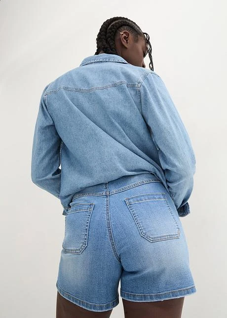 Chemise En Jean Manches Longues 3 Chemise En Jean Manches Longues – Image 3