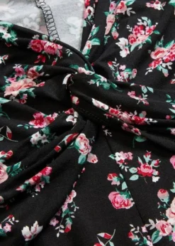 Robe En Jersey à Manches Bouffantes -Mode Femme 24043487 fnyhkjpK