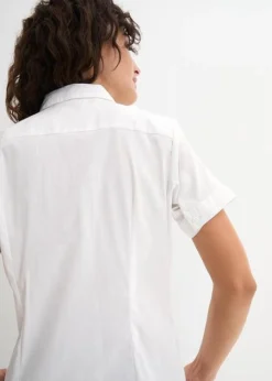 Chemisier Extensible à Manches Courtes -Mode Femme 24054224 TWNk68fq