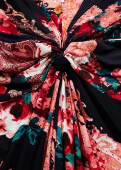 Robe Longue Avec Détail Croisé -Mode Femme 24064391 BFBv3rMi